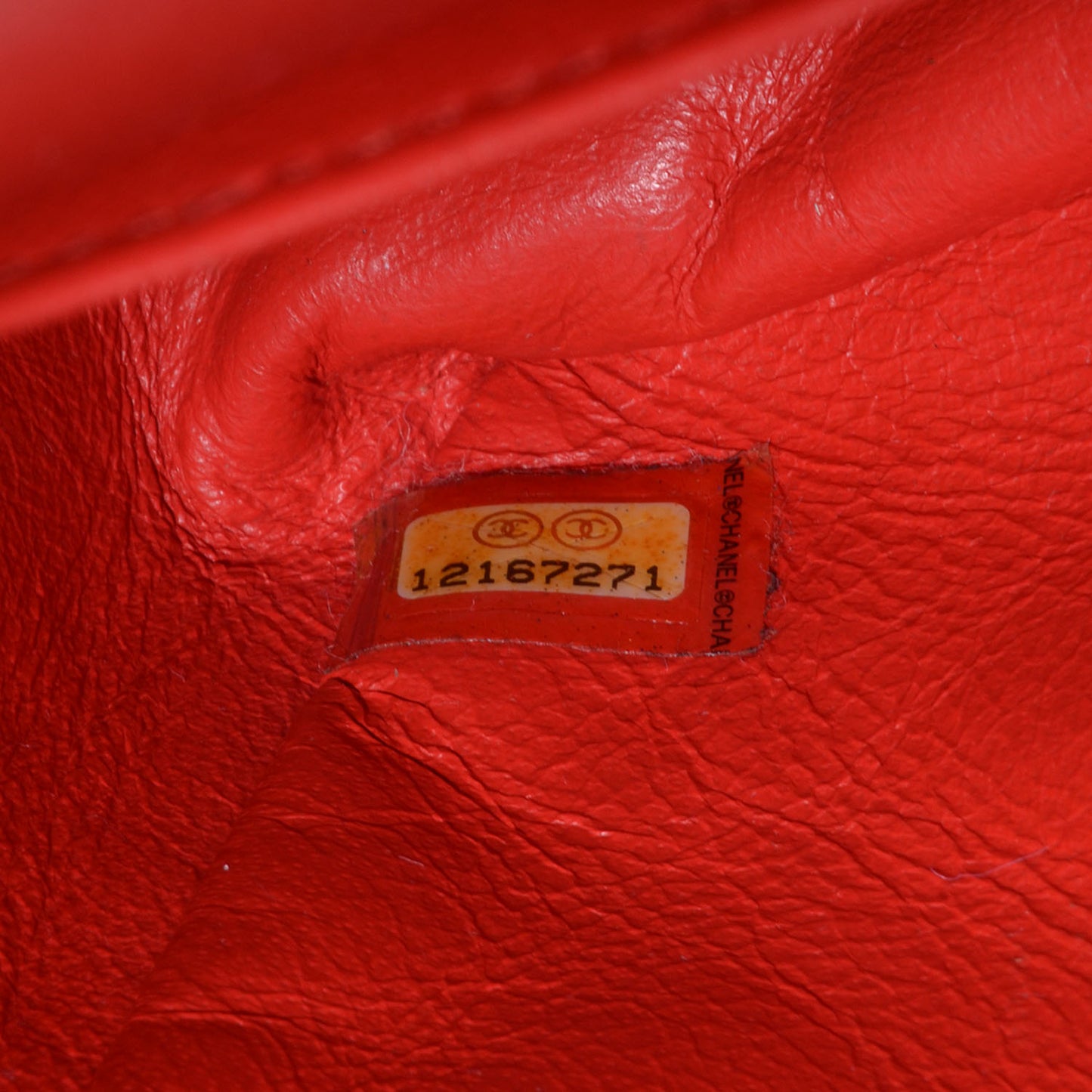 Crackled Patent Calfskin Puzzle 2.55 Reissue 226 Flap Red