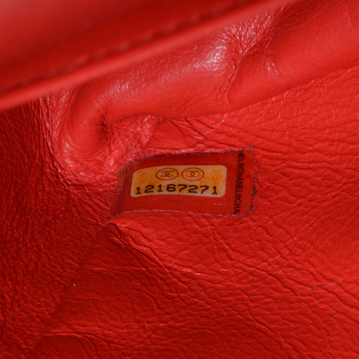 Chanel Crackled Patent Calfskin Puzzle 2.55 Reissue 226 Flap Red 8 of 9