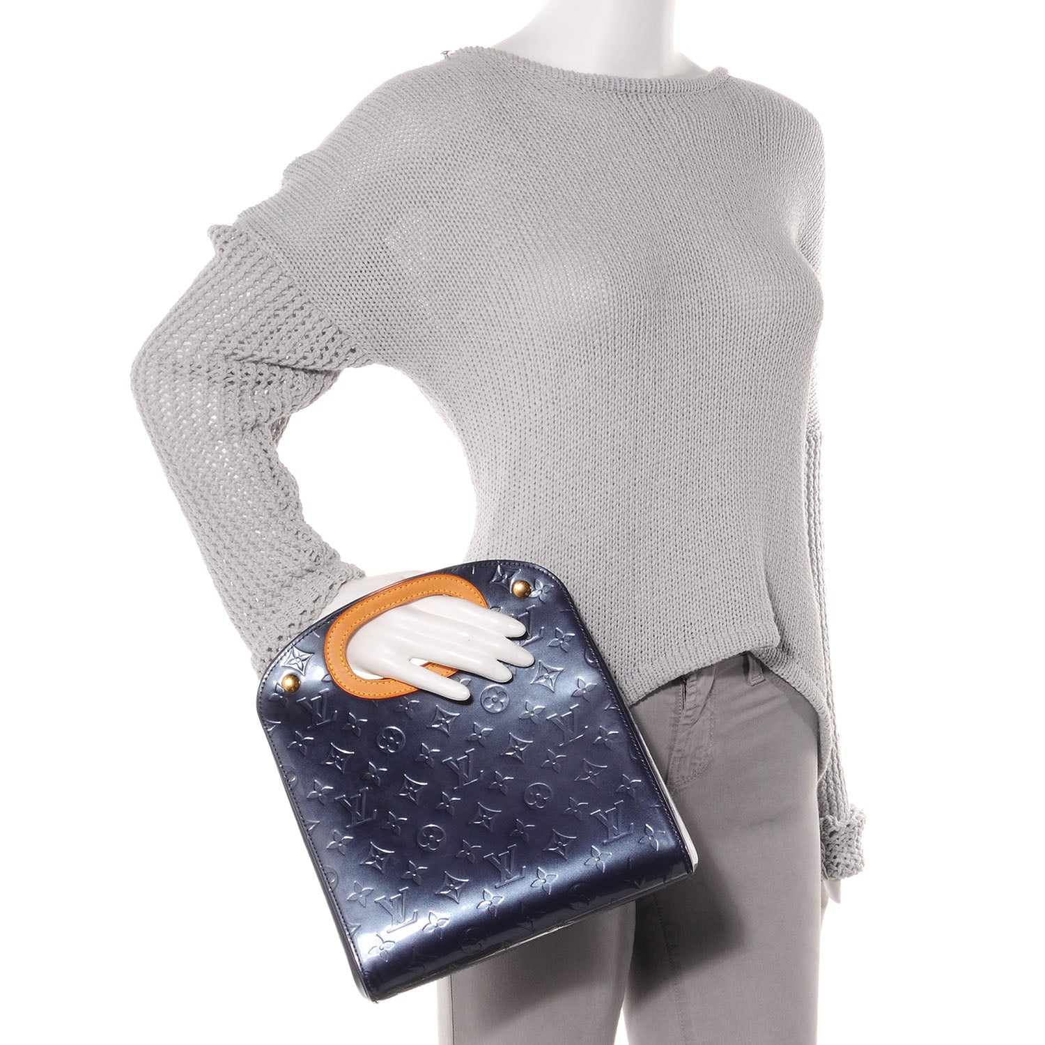 Louis Vuitton Vernis Maple Drive Indigo 2 of 7