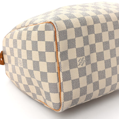 Louis Vuitton Damier Azur Speedy 25 7 of 9