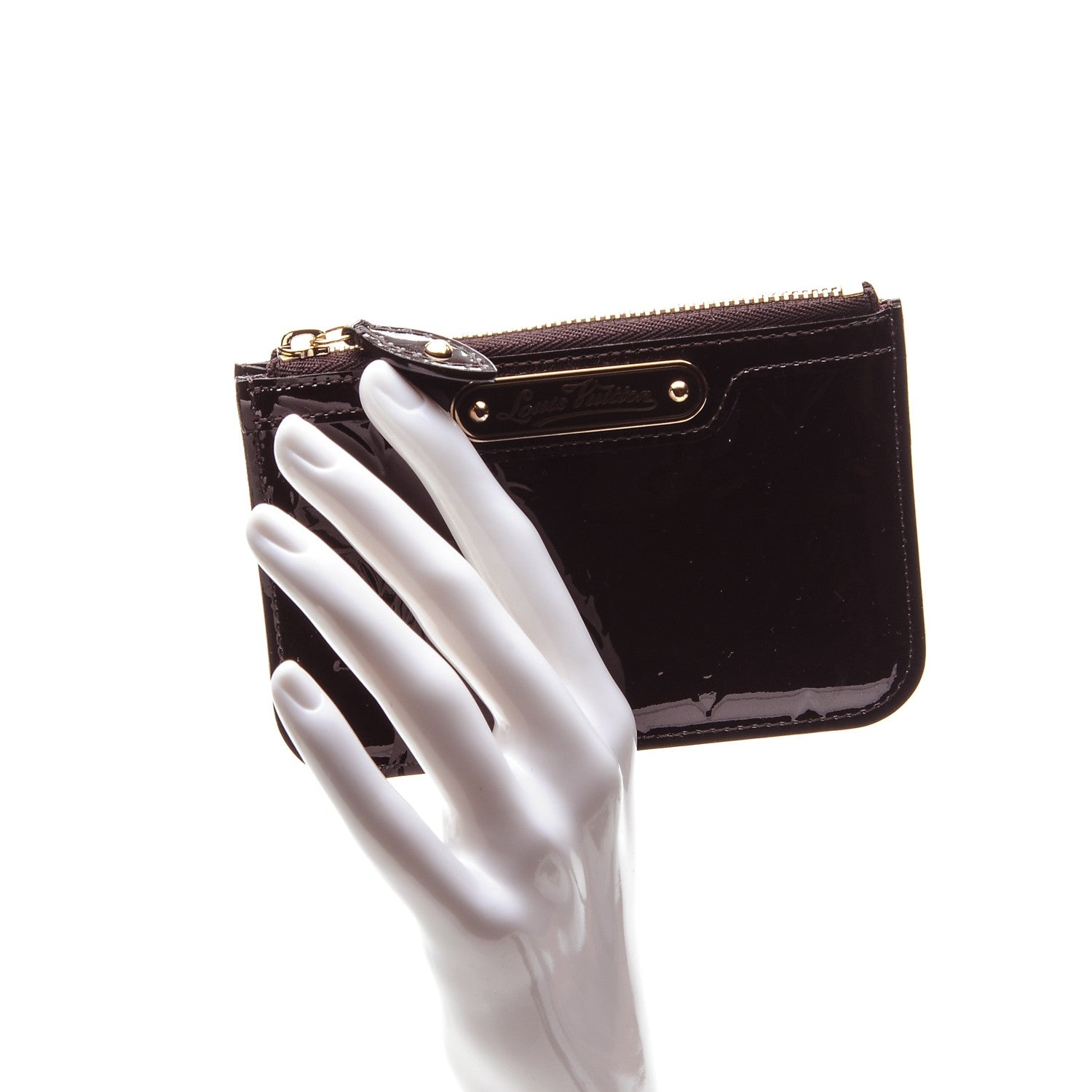 Louis Vuitton Vernis Key Pouch Amarante 2 of 6