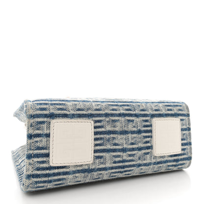 Givenchy Washed Denim Mini G Shopping Tote Blue 4 of 16
