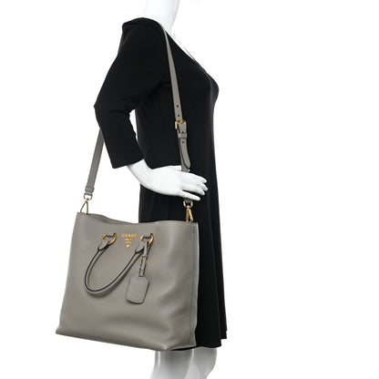 Prada Vitello Phenix Tote Argilla 2 of 10