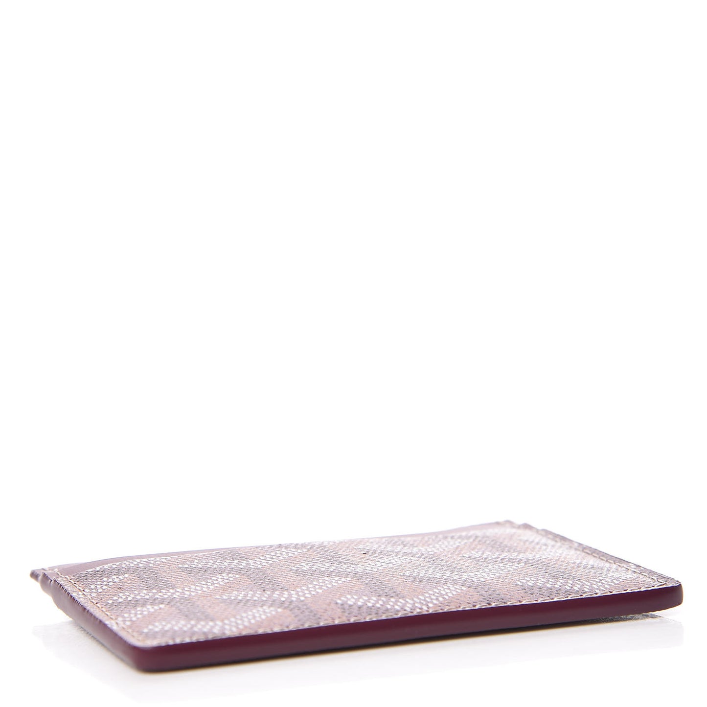 Goyardine Saint Sulpice Card Holder Bordeaux