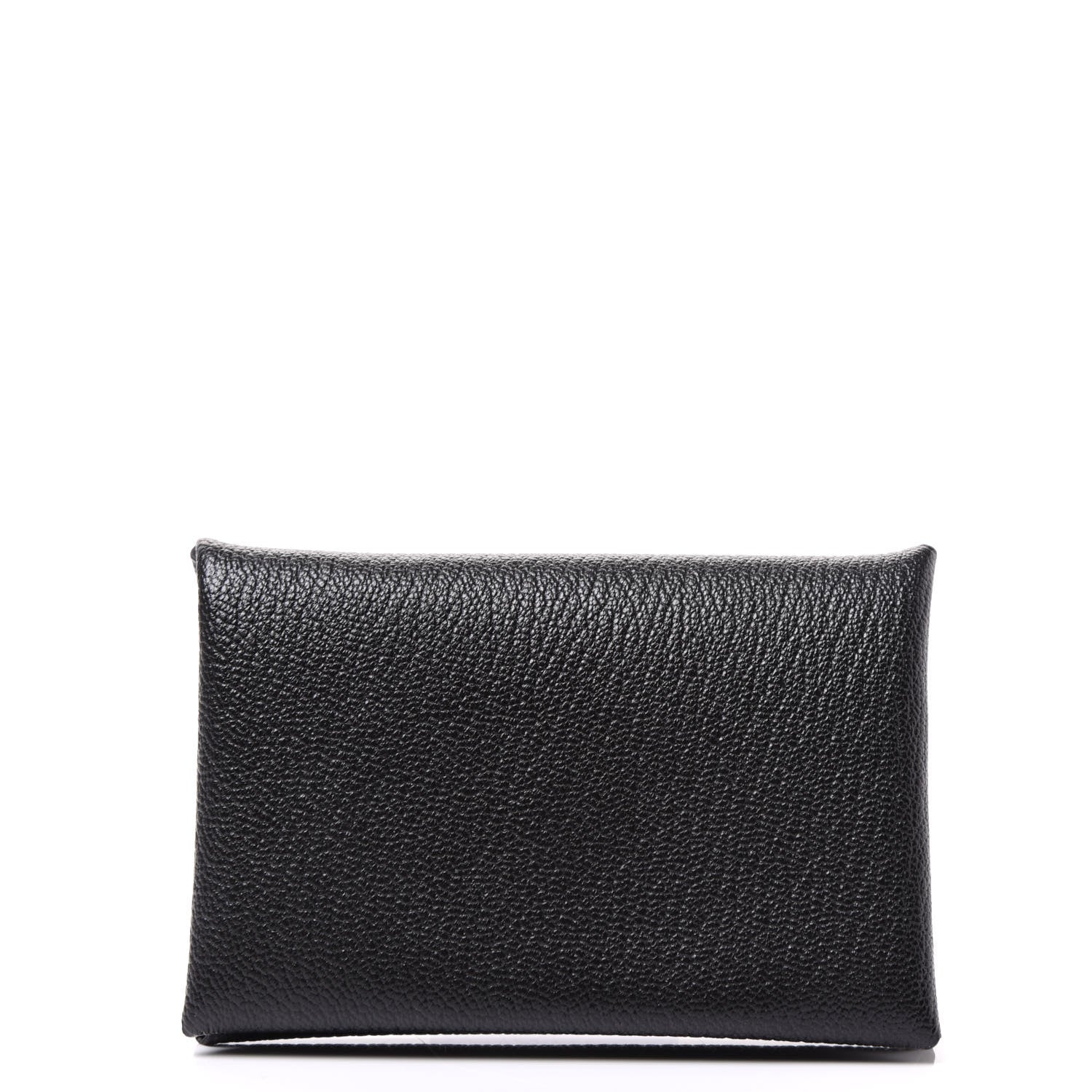 Hermes Chevre Mysore Calvi Card Case Black 1 of 9