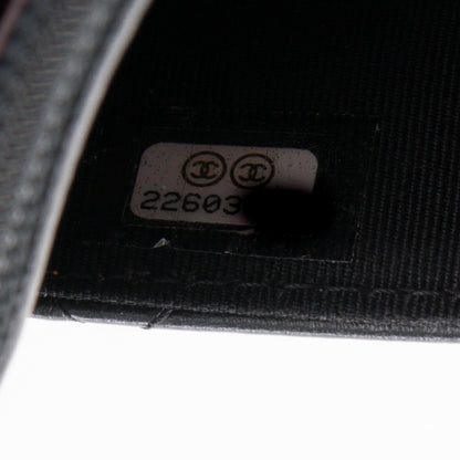 Chanel Lambskin Quilted Wallet On Chain WOC Black 8 of 10