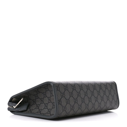 Gucci GG Supreme Monogram Ophidia GG Toiletry Case Grey Black 4 of 10
