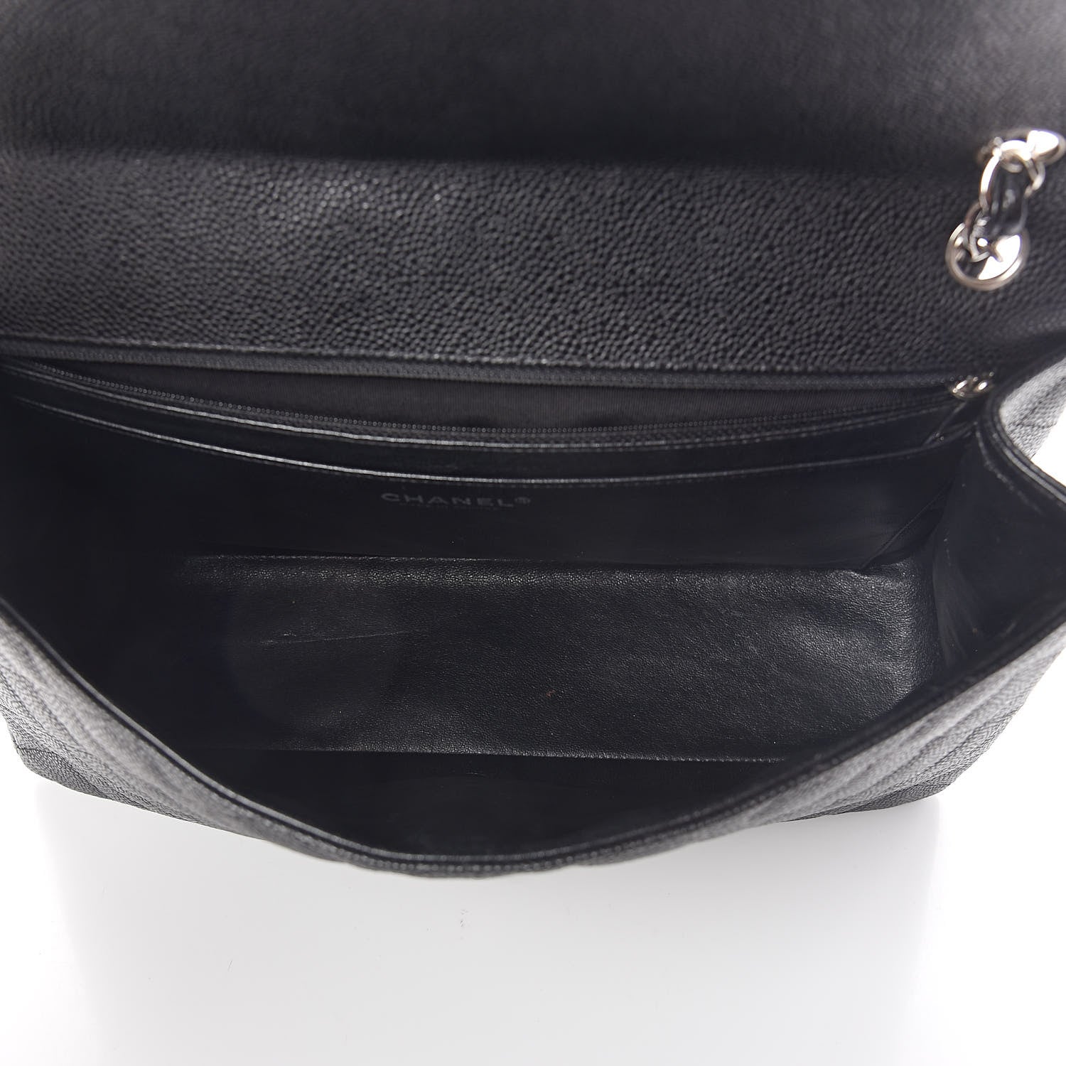 Chanel Caviar Quilted Maxi Single Flap Black 5 of 12