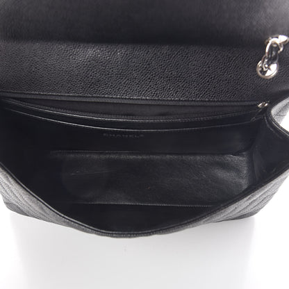 Chanel Caviar Quilted Maxi Single Flap Black 5 of 12