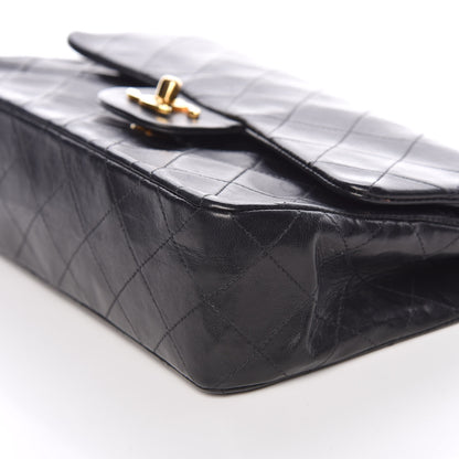 Chanel Lambskin Quilted Small Double Flap Black 7 of 13