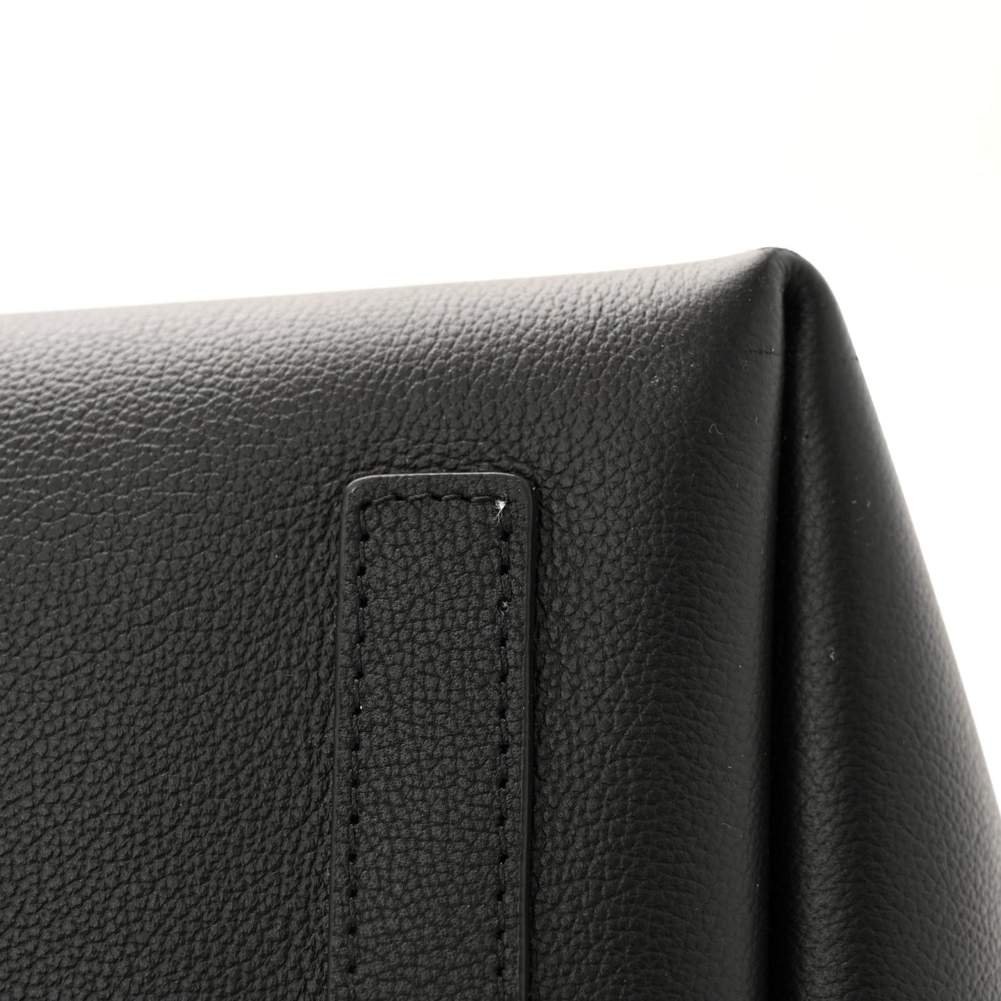 Calfskin Large Society Tote Black