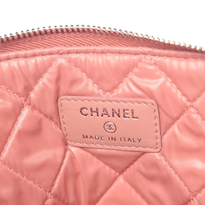 Chanel Canvas Small Deauville Pouch Pink 8 of 10