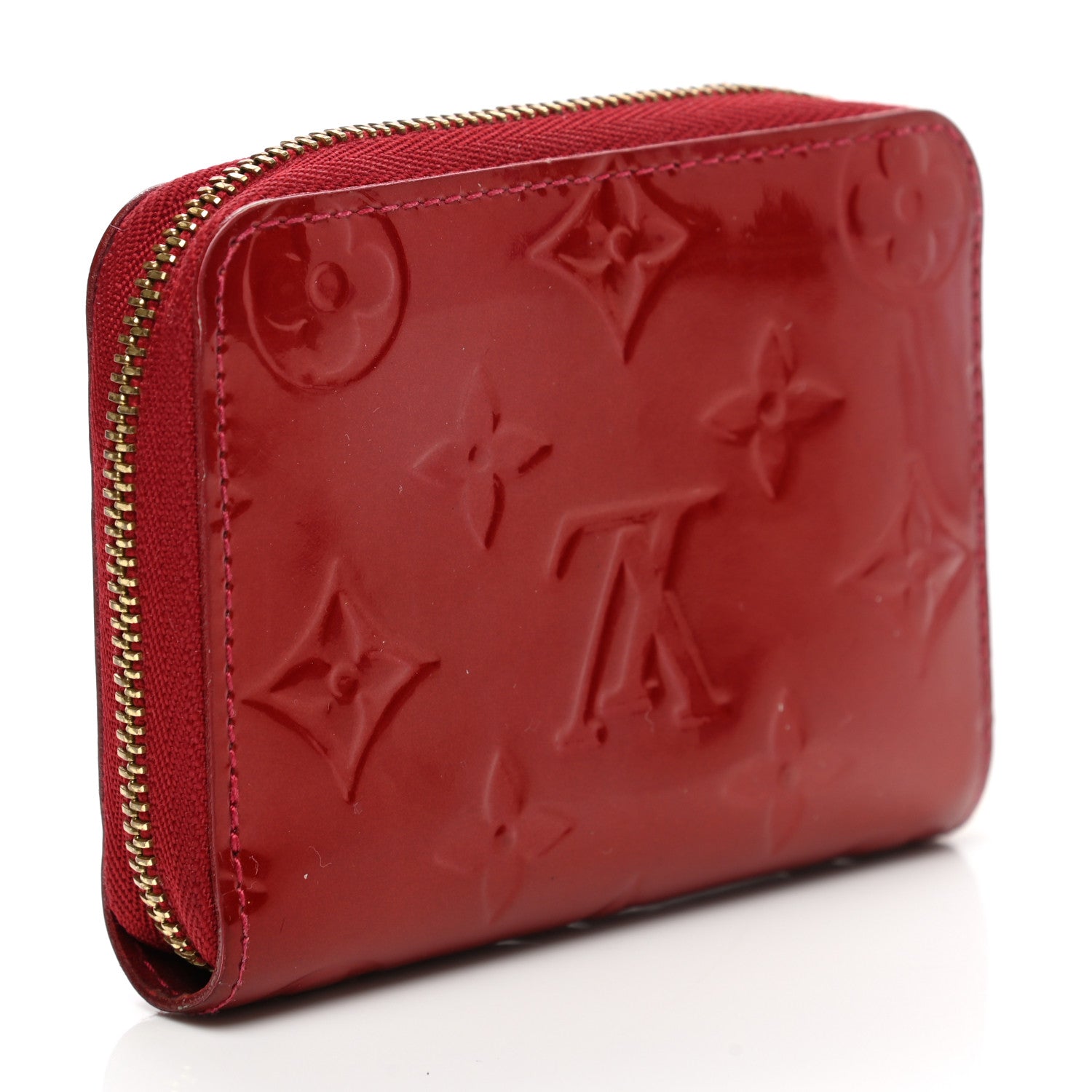 Louis Vuitton Vernis Zippy Coin Purse Pomme D'Amour 3 of 9