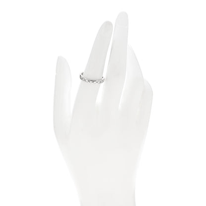 Chanel 18K White Gold Mini Coco Crush Ring 54 6.75 2 of 5