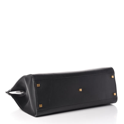 Saint Laurent Calfskin Medium Manhattan Shopper Tote Black 4 of 12