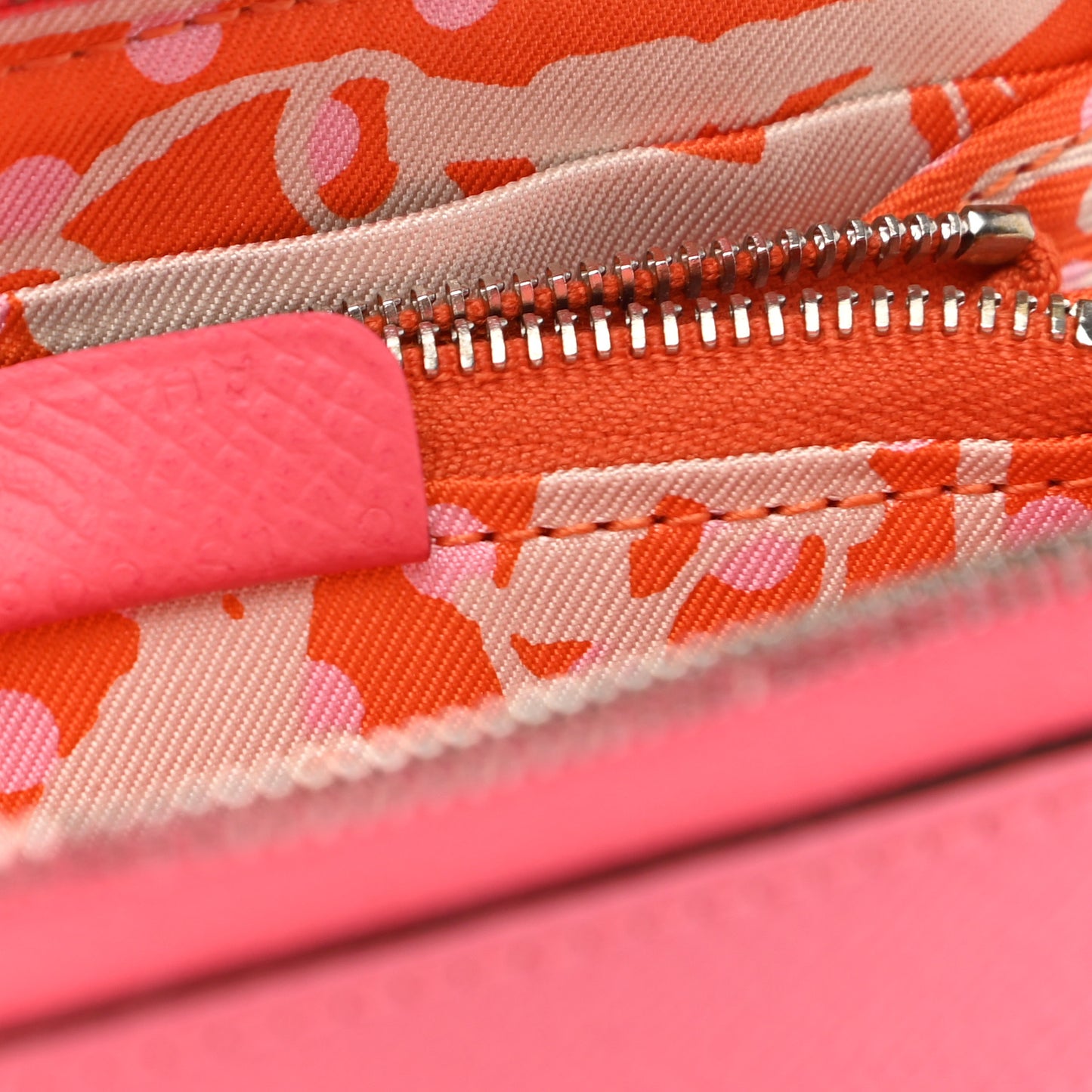 Epsom Silk'In Compact Wallet Rose Azalee