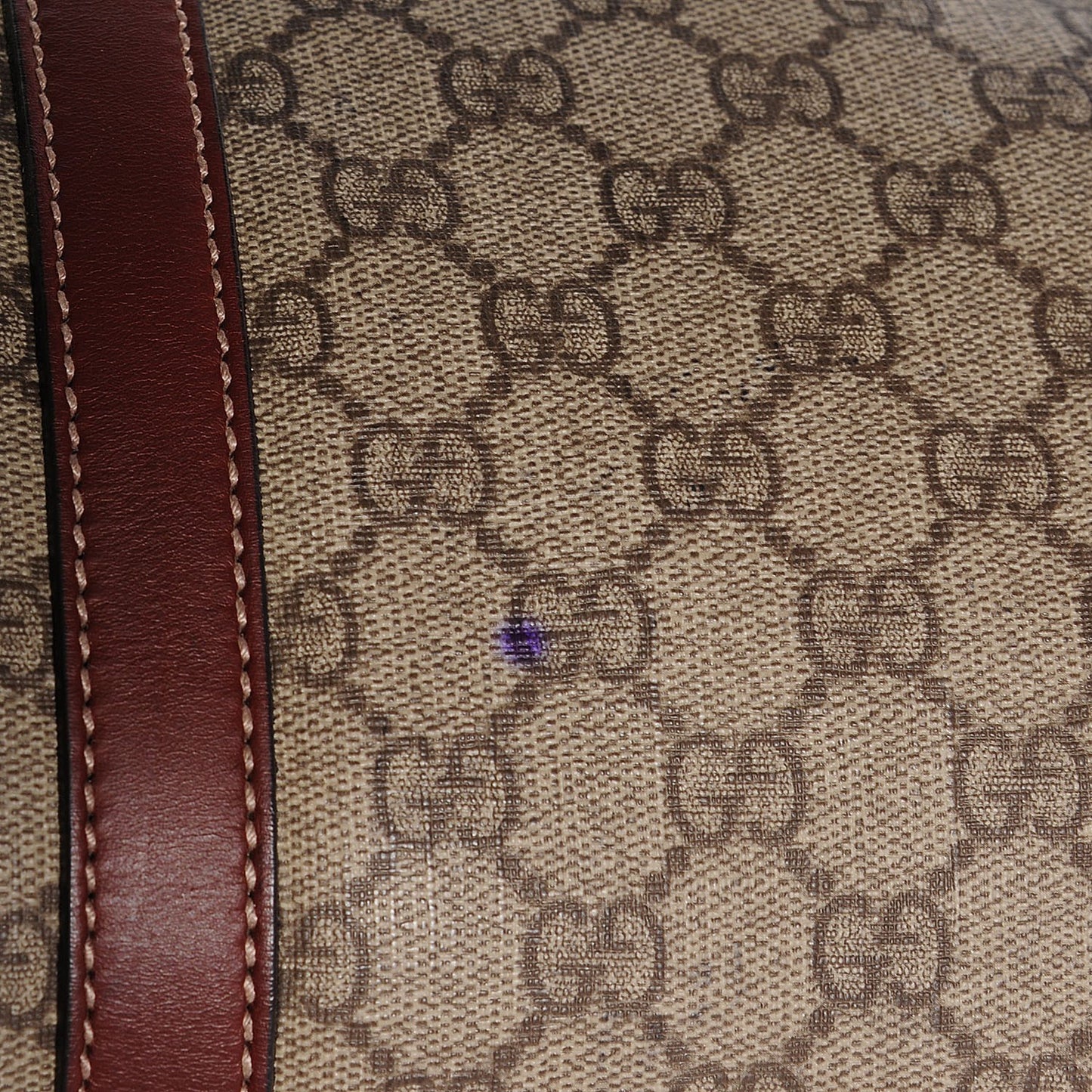 GG Plus Monogram Large Joy Shoulder Bag Brown