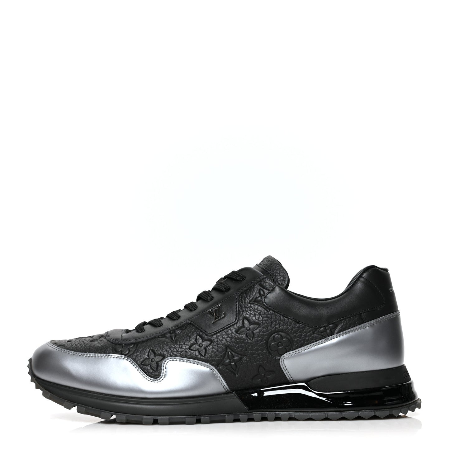 Metallic Empreinte Mens Run Away Sneakers 11 Charcoal