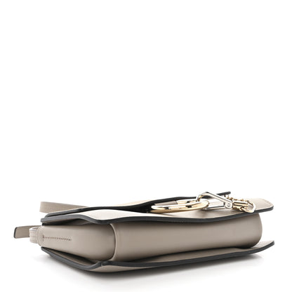 Chloe Suede Calfskin Small Faye Shoulder Bag Motty Grey 4 of 11