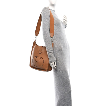 Hermes Courchevel Evelyne GM Tabac Camel 2 of 10