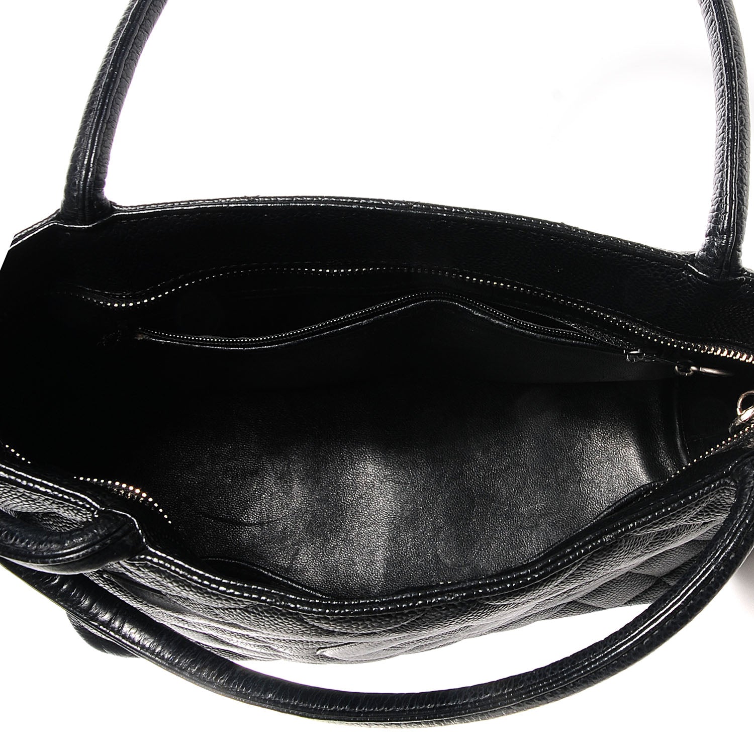Chanel Caviar Medallion Tote Black 5 of 7