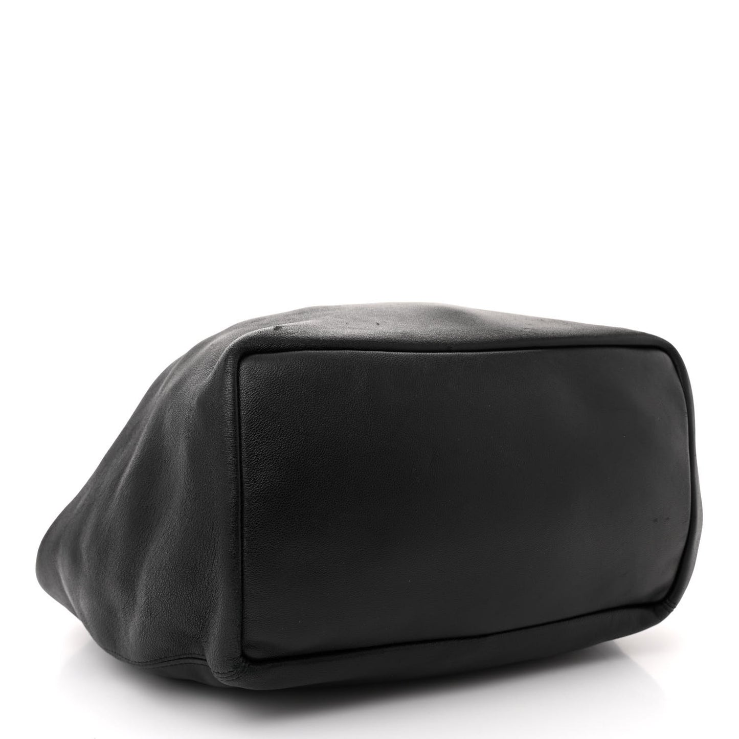Nappa Medium Squeeze Bag Black