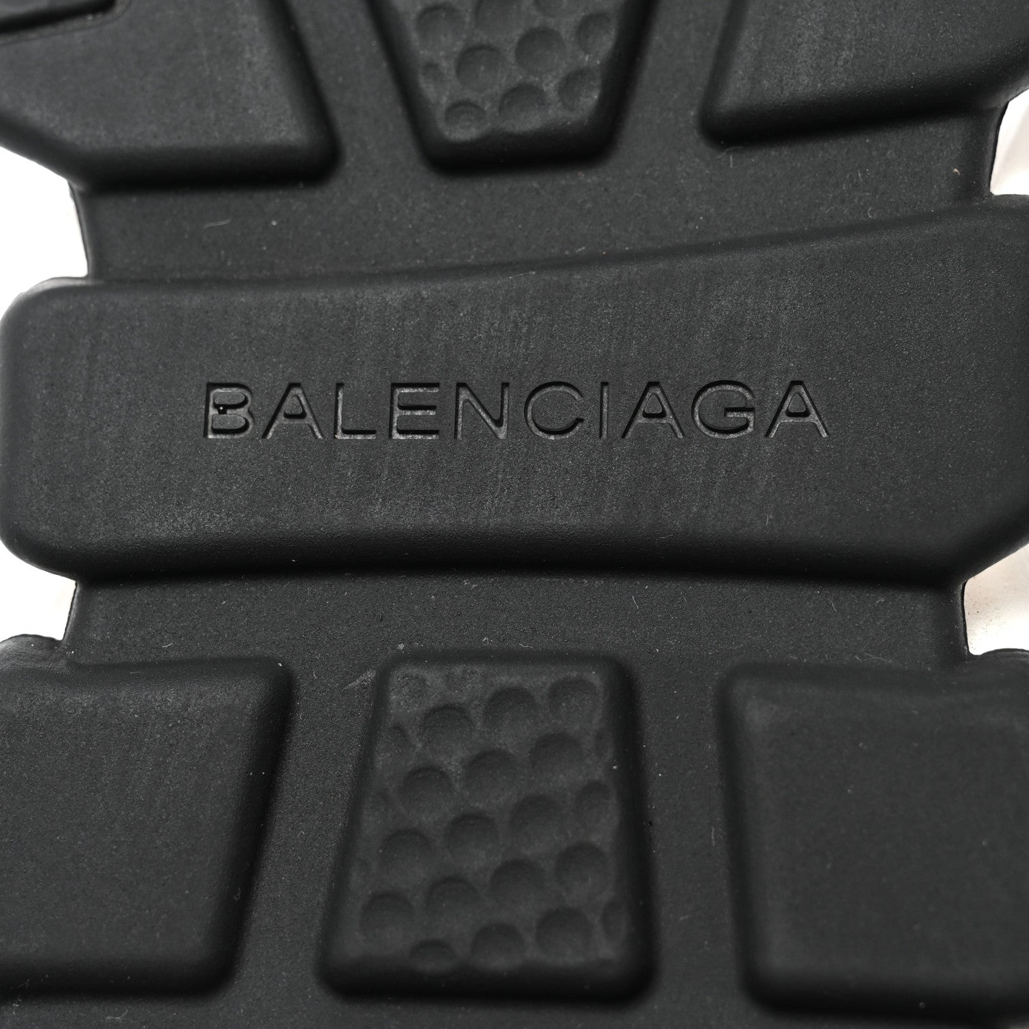 Balenciaga Laminated Knit Bi-Color Sole Womens Speed Sneakers 36 Black White 7 of 7
