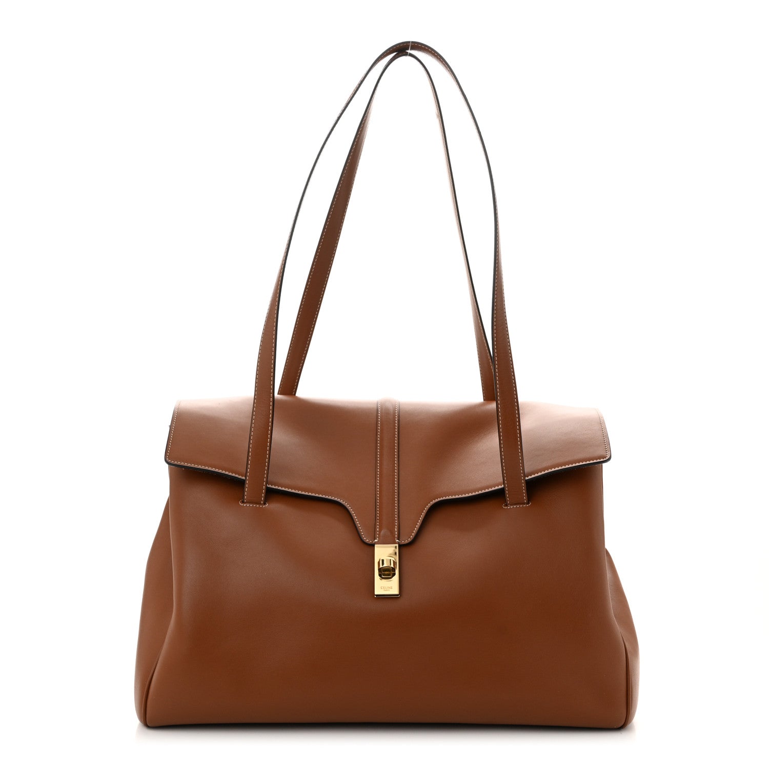 Celine Calfskin Large Soft 16 Bag Tan 1 of 13