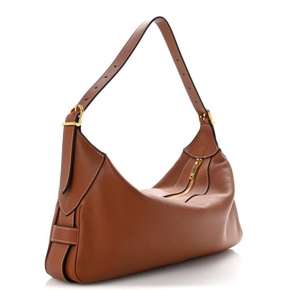 Celine Supple Calfskin Medium Romy Shoulder Bag Tan 3 of 13