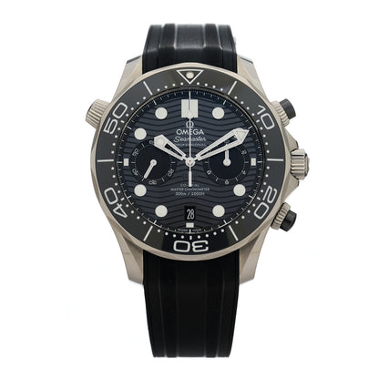 Omega Stainless Steel Rubber 44mm Seamaster Diver 300M Co-Axial Master Chronometer Automatic Watch Black 210.32.44.51.01.001 1 of 4