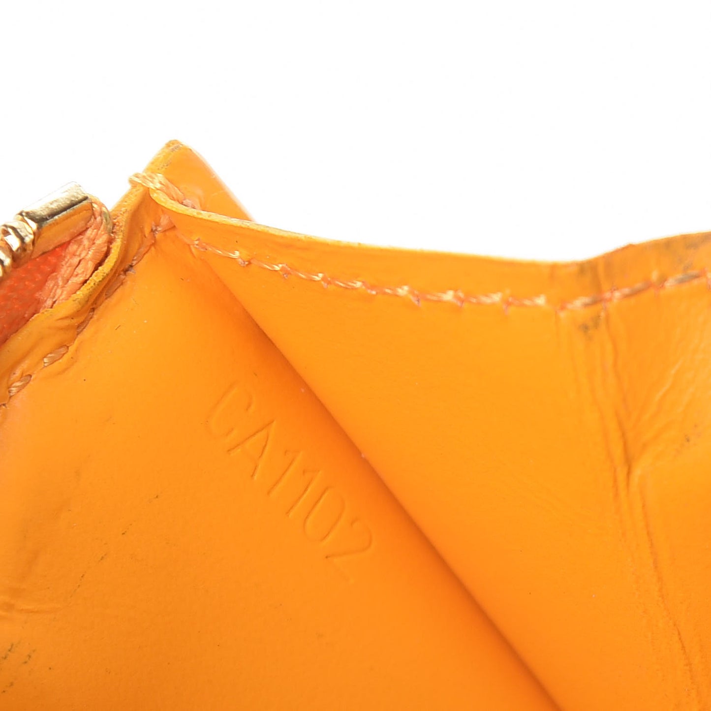 Vernis Key Pouch Jaune Passion