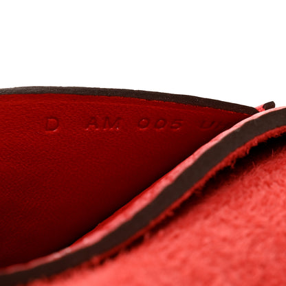 Hermes Taurillon Clemence Ulysse Mini Notebook Rouge De Coeur 8 of 8