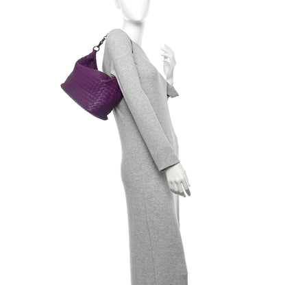 Bottega Veneta Nappa Intrecciato Small Shoulder Bag Monalisa 2 of 12