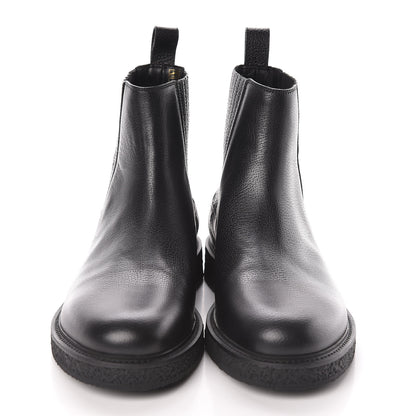 Saint Laurent Calfskin Mens Hugo 25 Chelsea Boots 43 Black 2 of 7