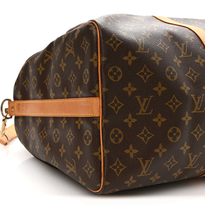 Louis Vuitton Monogram Keepall Bandouliere 50 9 of 11
