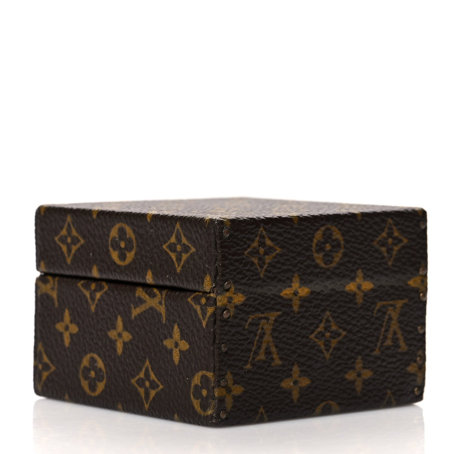 Louis Vuitton Monogram Ring Box Mini Trunk Case 3 of 13