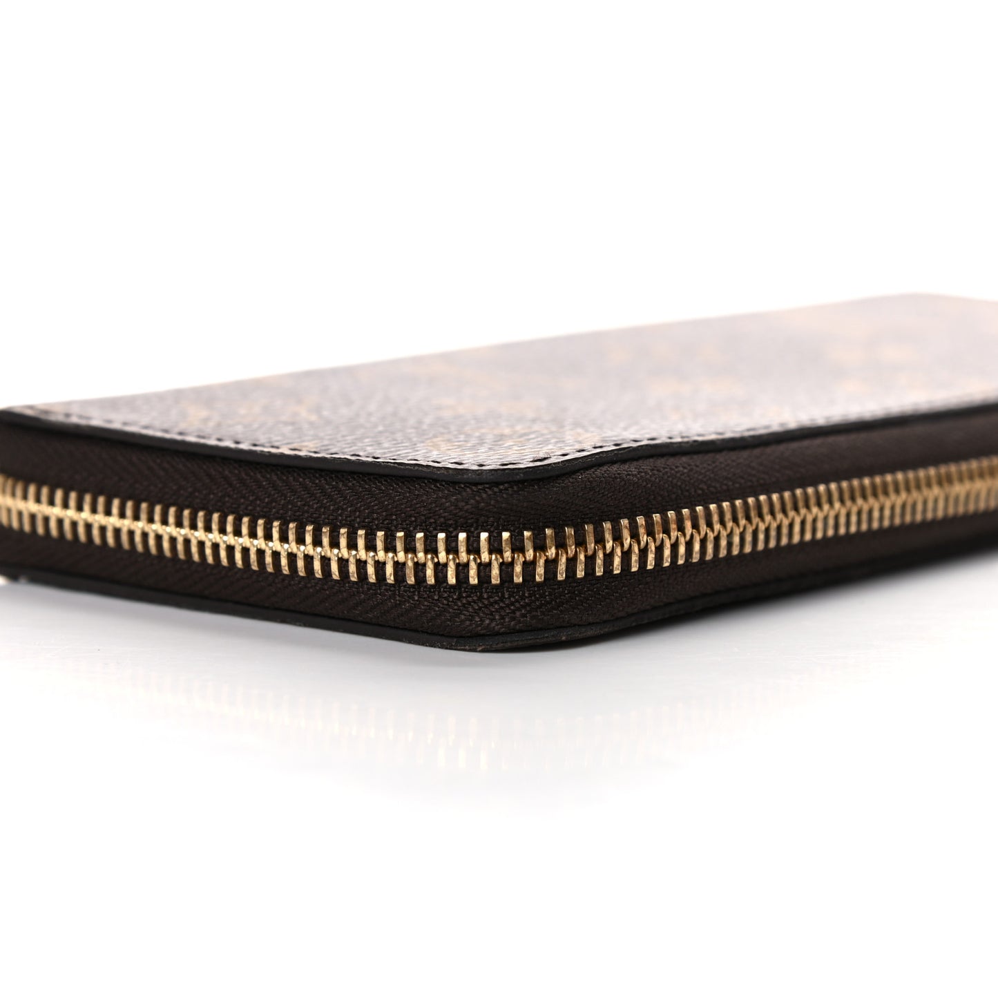 Monogram Clemence Wallet Rose Ballerine