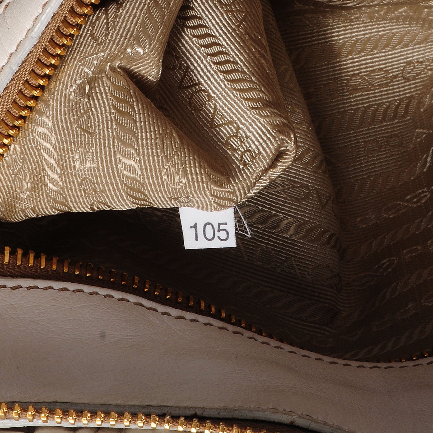 Prada Nappa Gaufre Shopping Satchel White 18 of 31