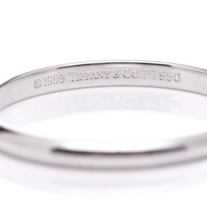 Tiffany Platinum 2mm Classic Wedding Band Ring 57 8 4 of 5
