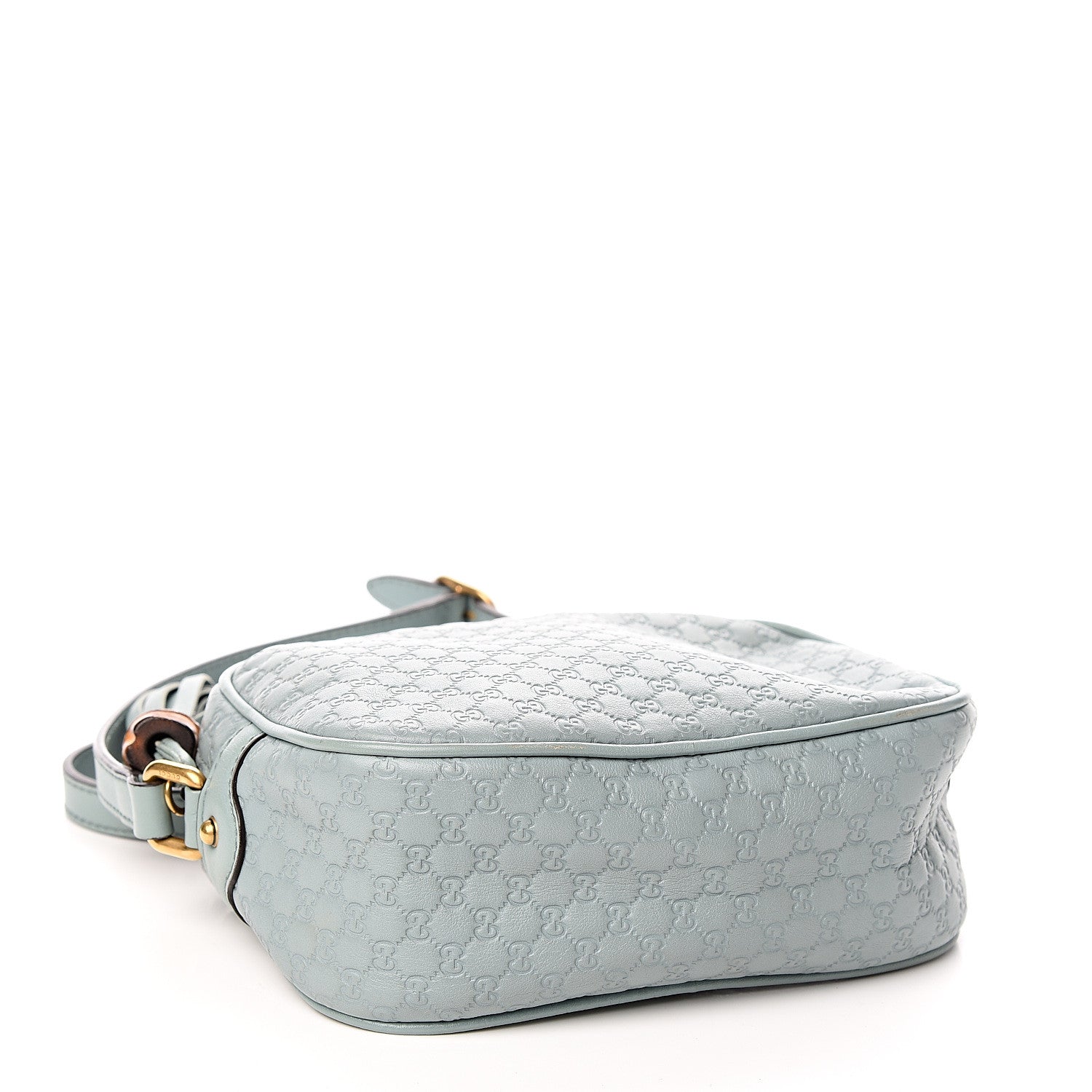 Gucci Soft Microguccissima Sunshine Disco Crossbody Bag Blue 3 of 8