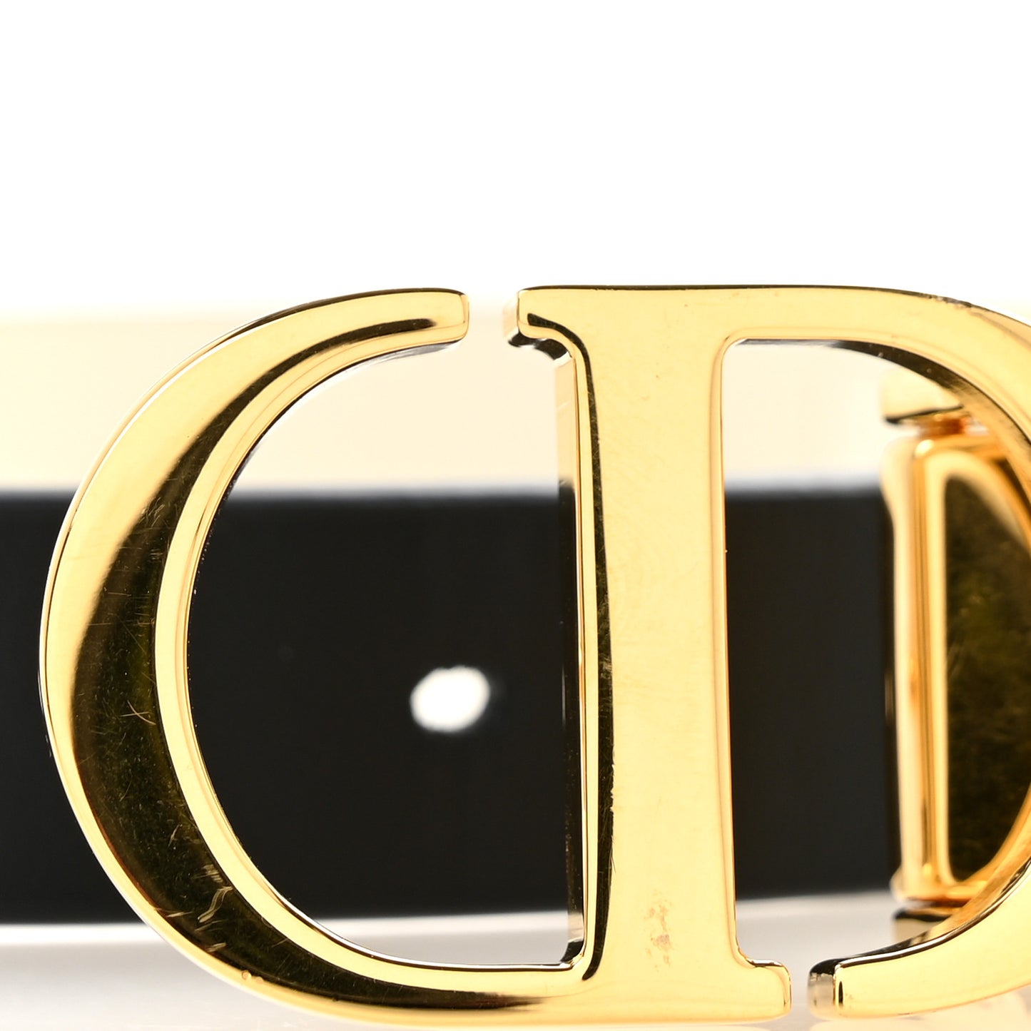 Calfskin 30 Montaigne Reversible Belt  80 32 Black Multicolor