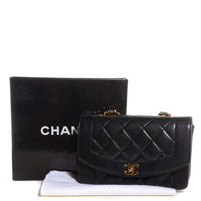 Chanel Lambskin Quilted Small Single Flap Bag Black 8 of 8