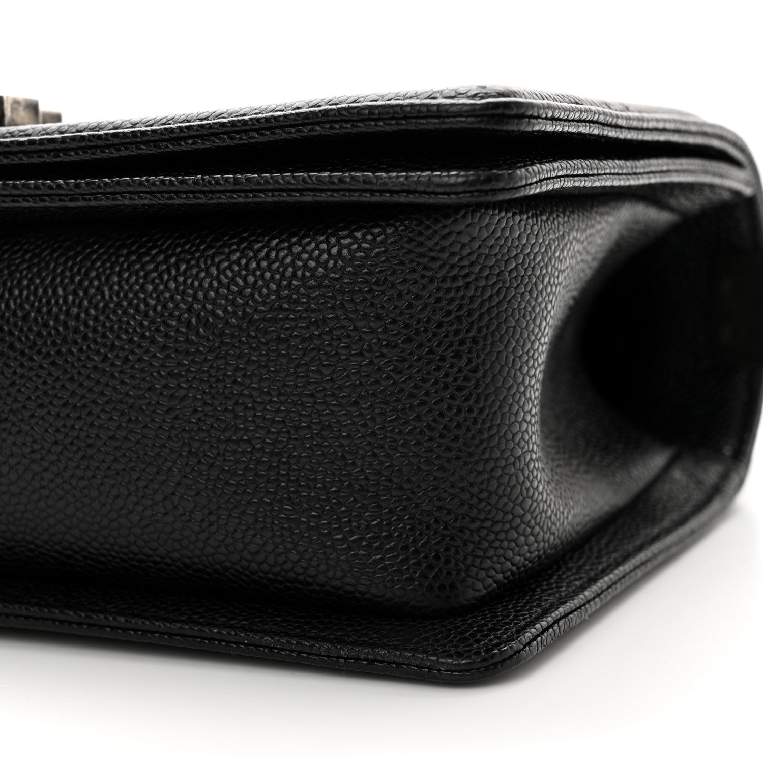 Chanel Caviar Quilted Medium Boy Flap Black 10 of 11