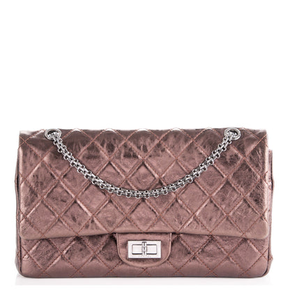 Chanel Metallic Aged Calfskin Quilted 2.55 Reissue 227 Flap Bronze 1 of 7