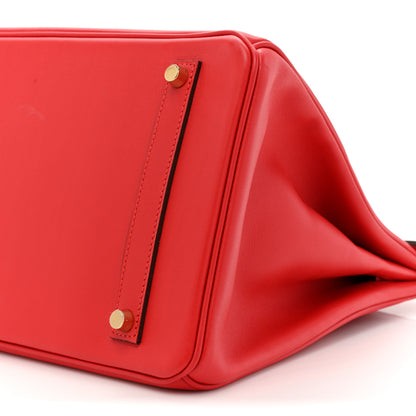 Hermes Swift Birkin 35 Rouge de Coeur 7 of 12