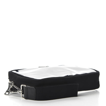 Prada Canvas Plexiglass Wristlet Black 4 of 7