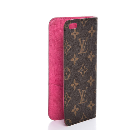 Louis Vuitton Monogram iPhone 6 Plus Folio Case Pink 3 of 8
