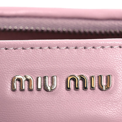 Miu Miu Nappa Matelasse Shoulder Bag Alabastro 13 of 20