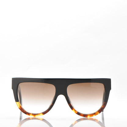 Celine Shadow Sunglasses CL 41026/S Black Havana 2 of 7