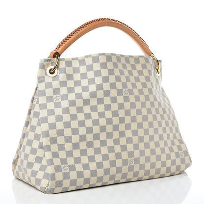 Louis Vuitton Damier Azur Artsy MM 3 of 10